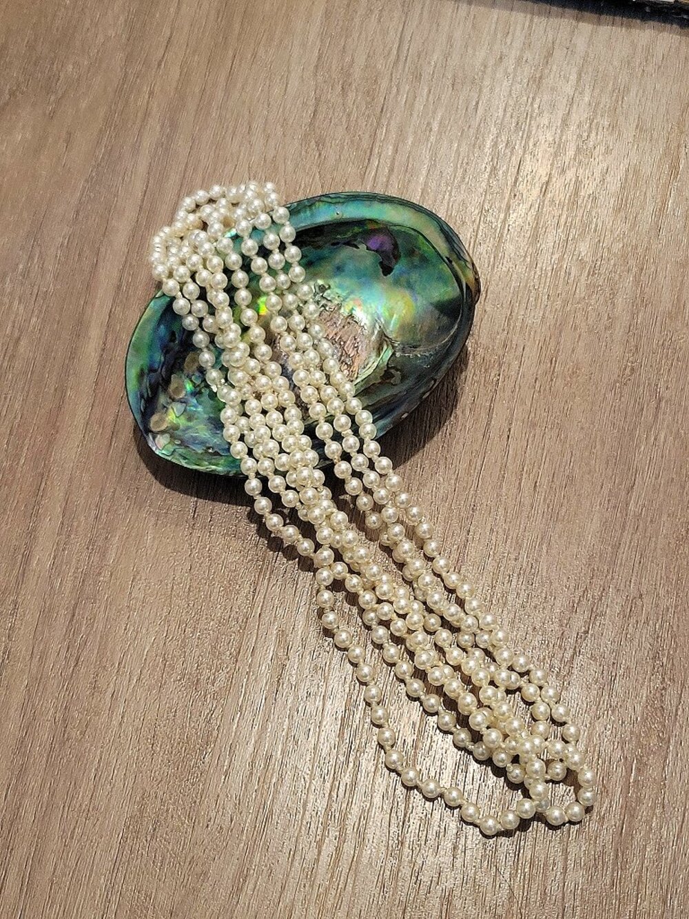 Classic Pearl "Rope" Necklace - Picture 2 of 5